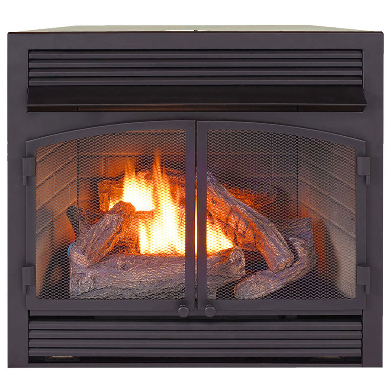 29.1'' W Ventless Fireplace Insert Wayfair